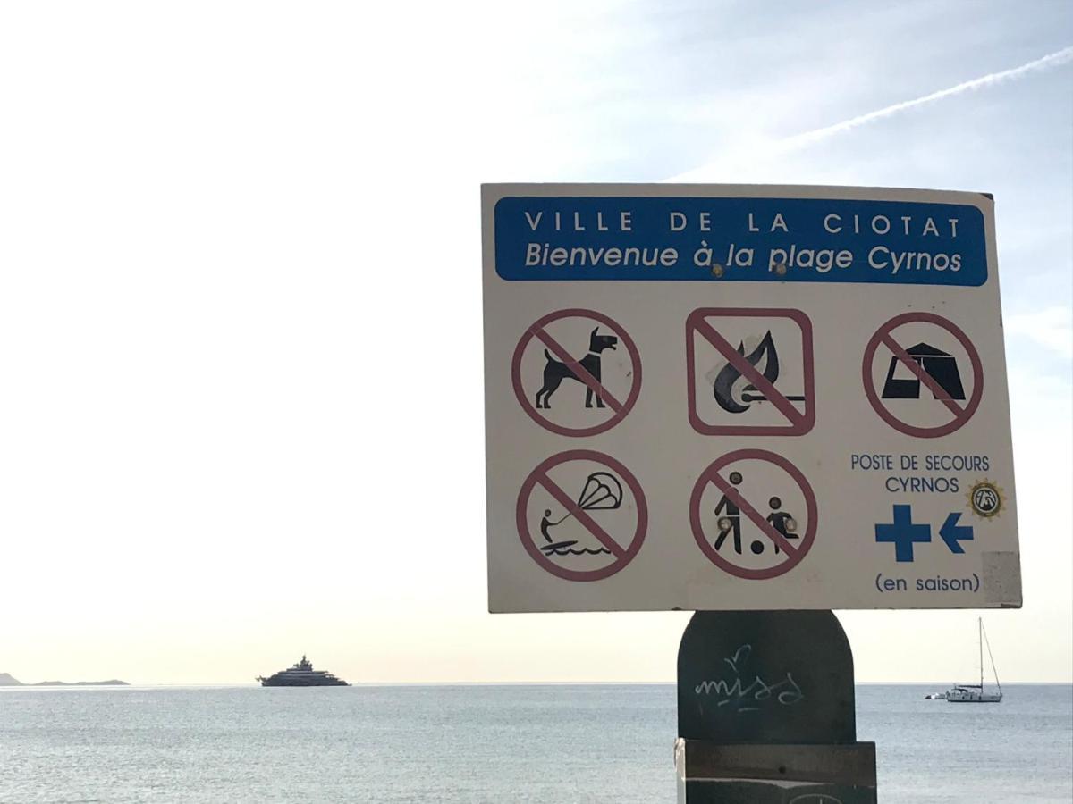 Appartement Le Cosi 2 -Bord De Mer- La Ciotat Kültér fotó